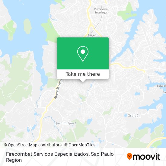 Firecombat Servicos Especializados map