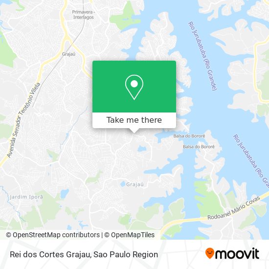 Rei dos Cortes Grajau map