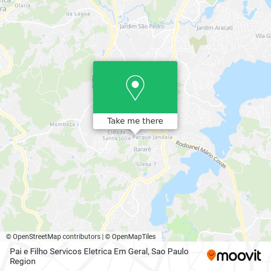 Mapa Pai e Filho Servicos Eletrica Em Geral