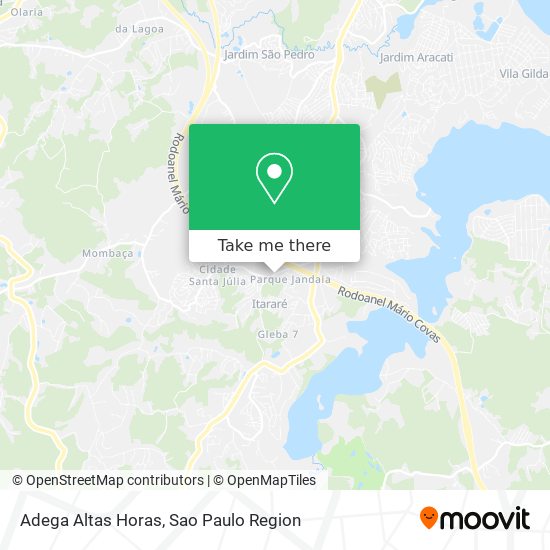 Adega Altas Horas map