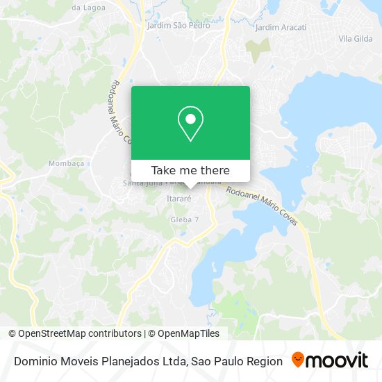 Dominio Moveis Planejados Ltda map