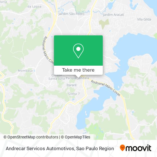 Andrecar Servicos Automotivos map