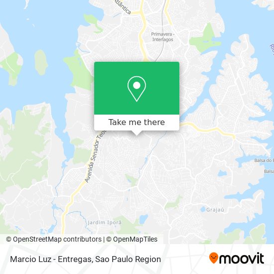 Marcio Luz - Entregas map
