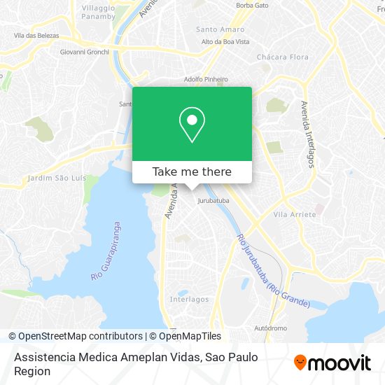 Assistencia Medica Ameplan Vidas map