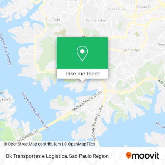 Mapa Dk Transportes e Logistica