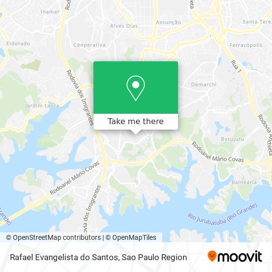 Rafael Evangelista do Santos map