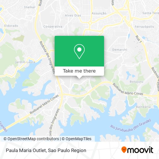 Mapa Paula Maria Outlet