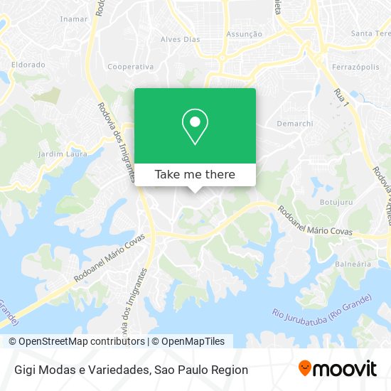 Mapa Gigi Modas e Variedades