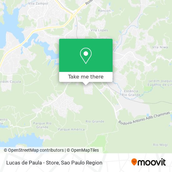 Mapa Lucas de Paula - Store