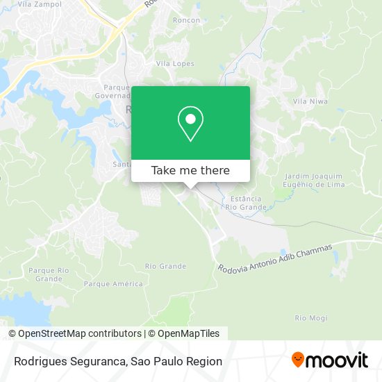 Rodrigues Seguranca map