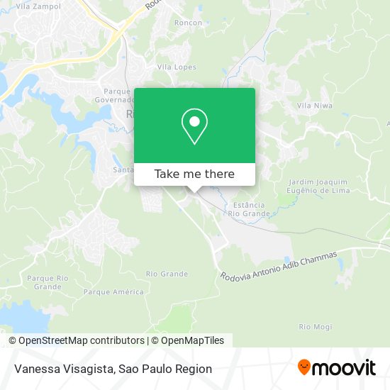 Vanessa Visagista map