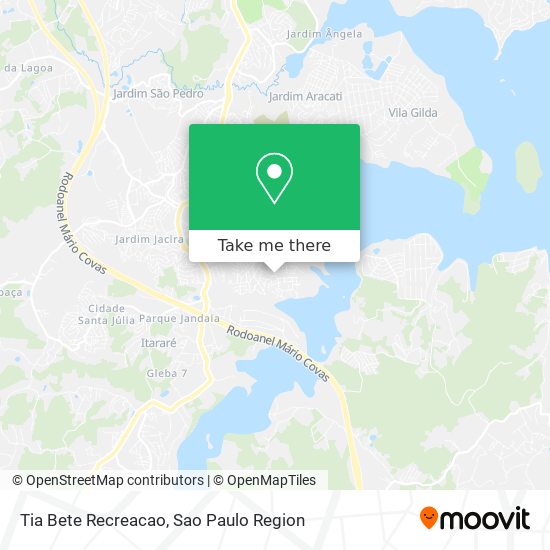 Tia Bete Recreacao map