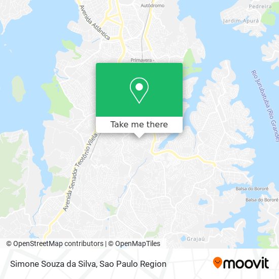 Simone Souza da Silva map