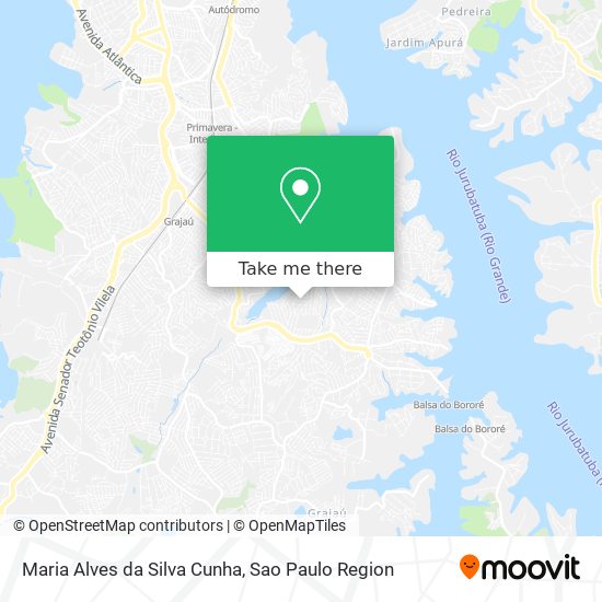 Maria Alves da Silva Cunha map
