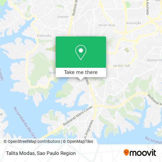Talita Modas map