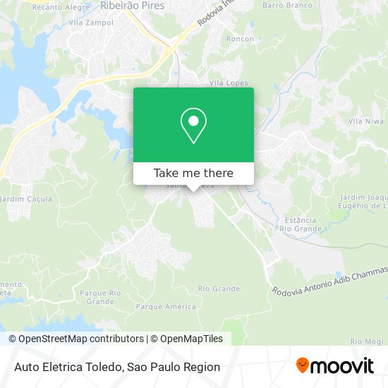 Auto Eletrica Toledo map
