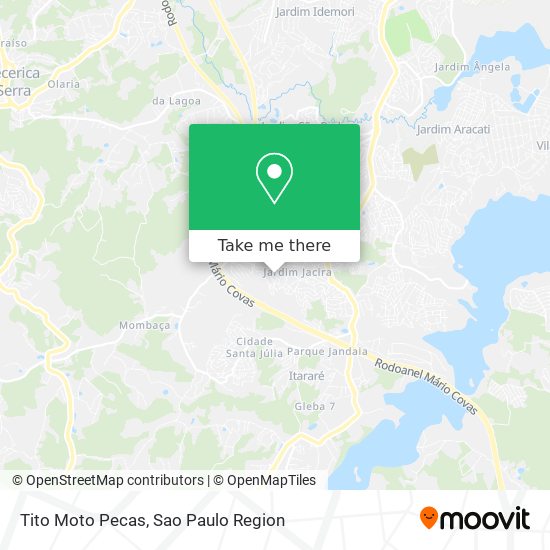 Mapa Tito Moto Pecas