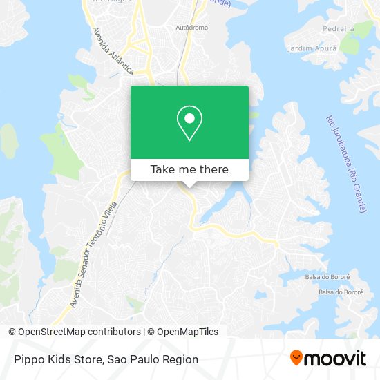Pippo Kids Store map