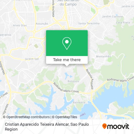 Cristian Aparecido Teixeira Alencar map