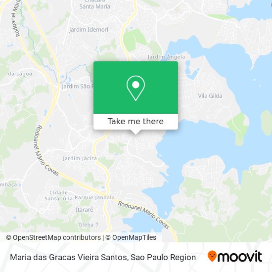 Maria das Gracas Vieira Santos map