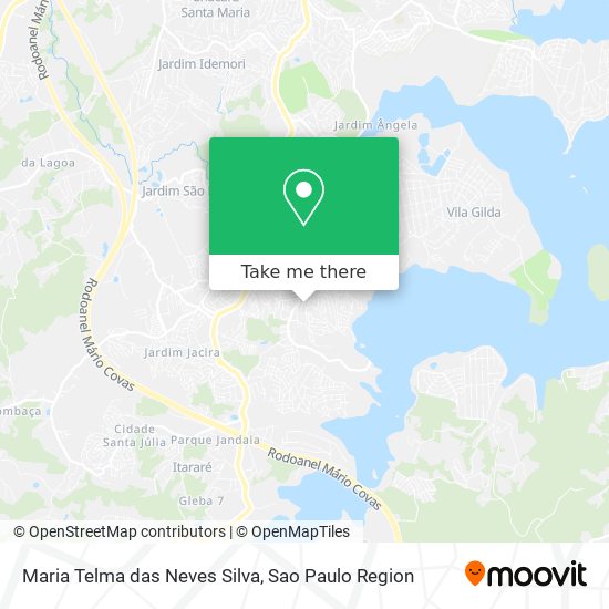 Maria Telma das Neves Silva map