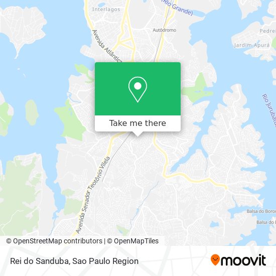 Rei do Sanduba map