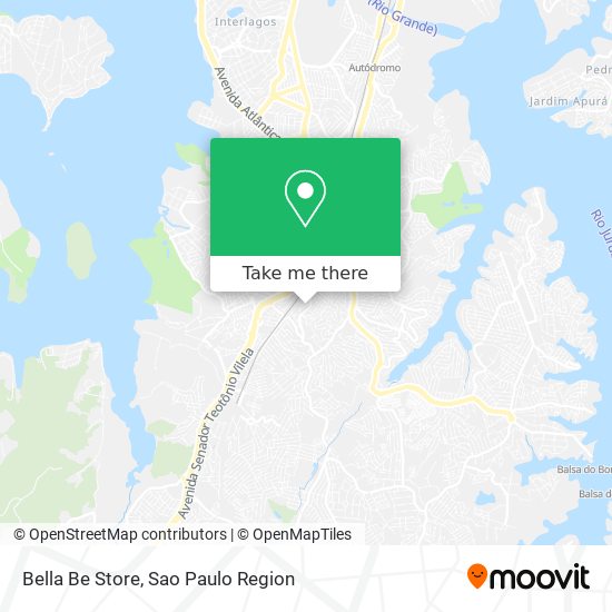 Bella Be Store map