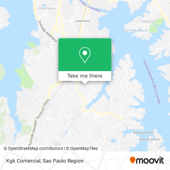 Kgk Comercial map