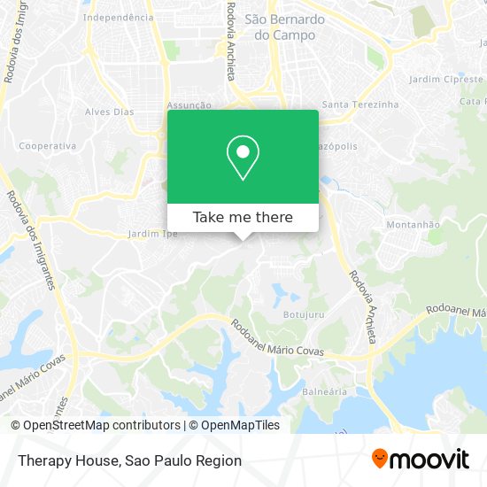 Therapy House map