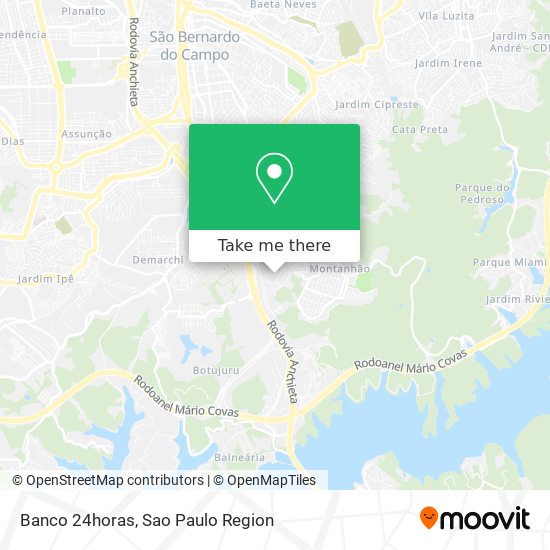 Banco 24horas map