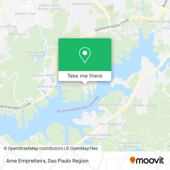 Mapa Ame Empreiteira