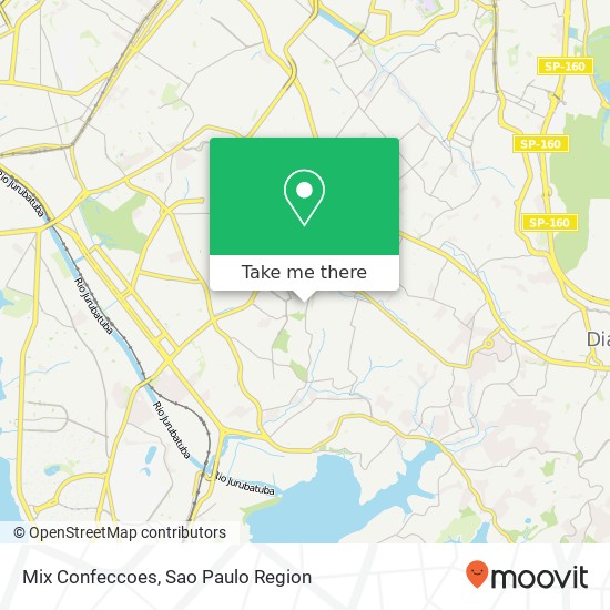 Mix Confeccoes map