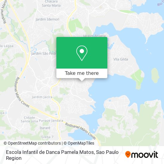 Escola Infantil de Danca Pamela Matos map