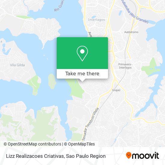 Lizz Realizacoes Criativas map