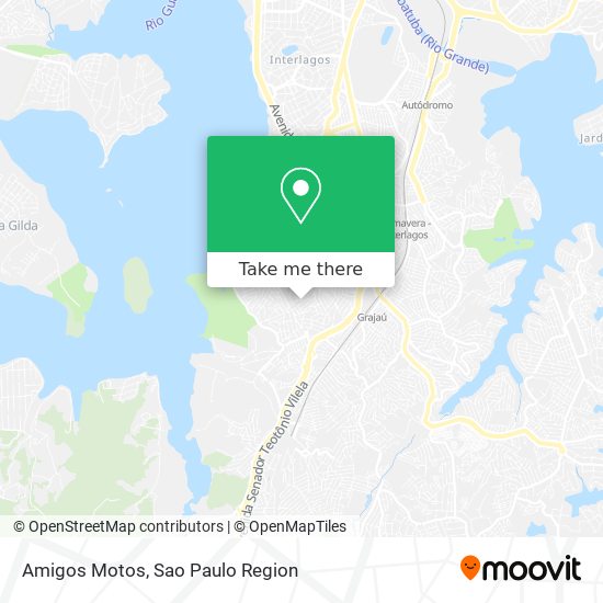 Amigos Motos map