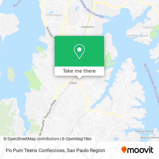 Po Pum Teens Confeccoes map