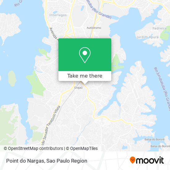 Point do Nargas map