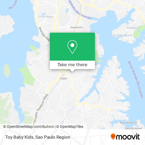 Toy Baby Kids map