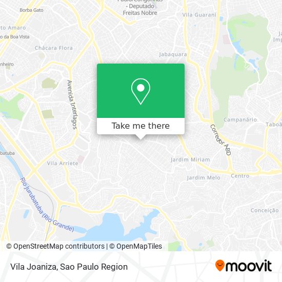Vila Joaniza map