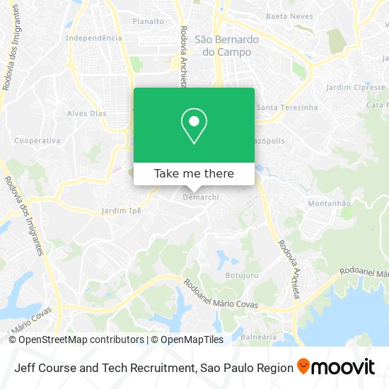 Mapa Jeff Course and Tech Recruitment