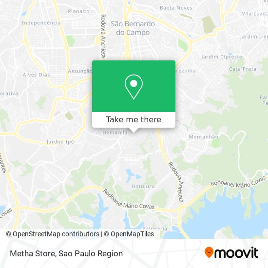 Metha Store map