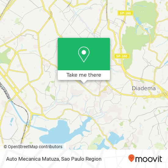 Auto Mecanica Matuza map