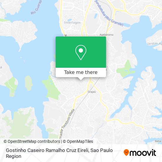 Gostinho Caseiro Ramalho Cruz Eireli map