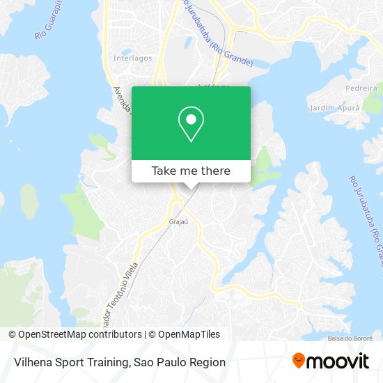 Vilhena Sport Training map