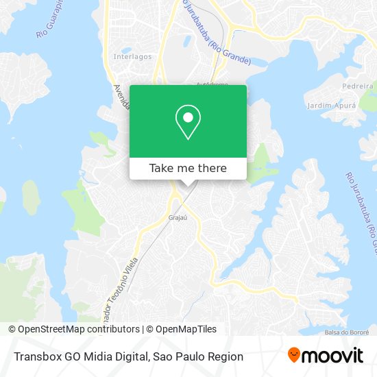 Transbox GO Midia Digital map