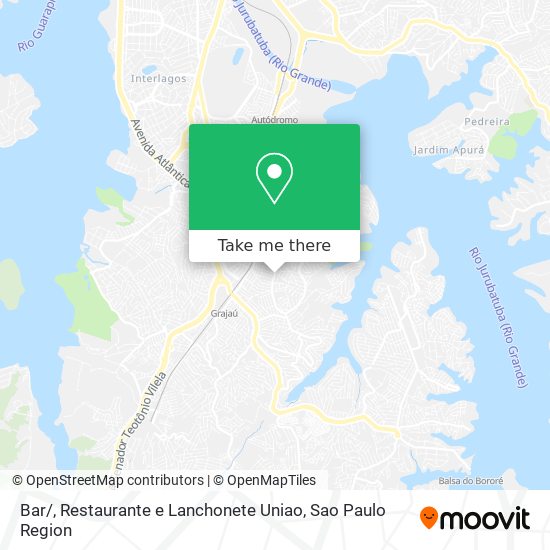 Mapa Bar / , Restaurante e Lanchonete Uniao