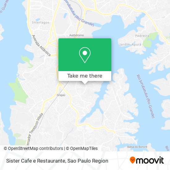 Sister Cafe e Restaurante map