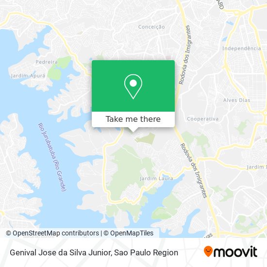 Genival Jose da Silva Junior map