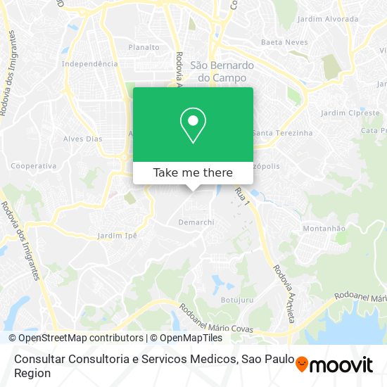 Consultar Consultoria e Servicos Medicos map