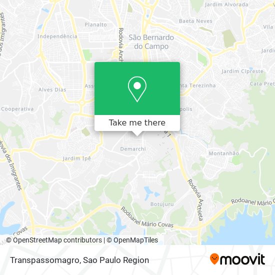 Mapa Transpassomagro